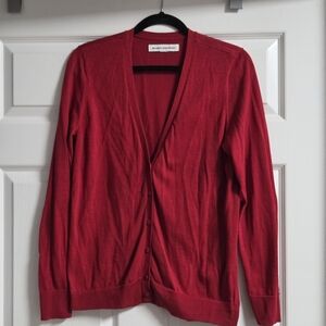 Amazon Essentials Men's Vibrant Red Crewneck Sweater